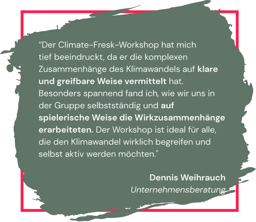 Testimonial eines Teilnehmers